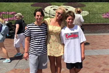 La famosa cantante tiene dos hijos junto al bailarín Kevin Federline, Sean Preston y Jayden.