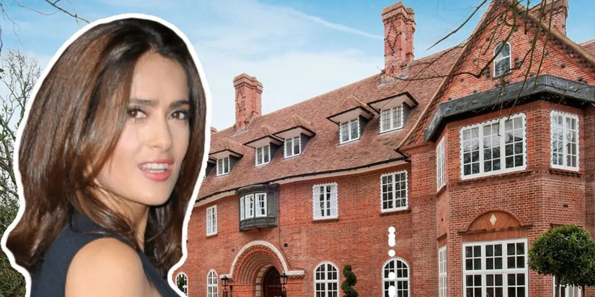 La lujosa mansión de la actriz mexicana Salma Hayek que se encuentra embrujada y la persigue un fantasma