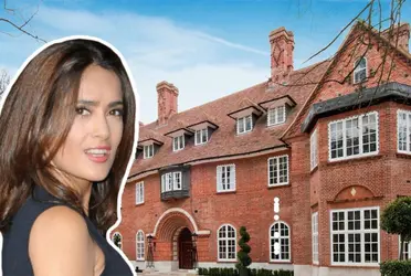 La lujosa mansión de la actriz mexicana Salma Hayek que se encuentra embrujada y la persigue un fantasma