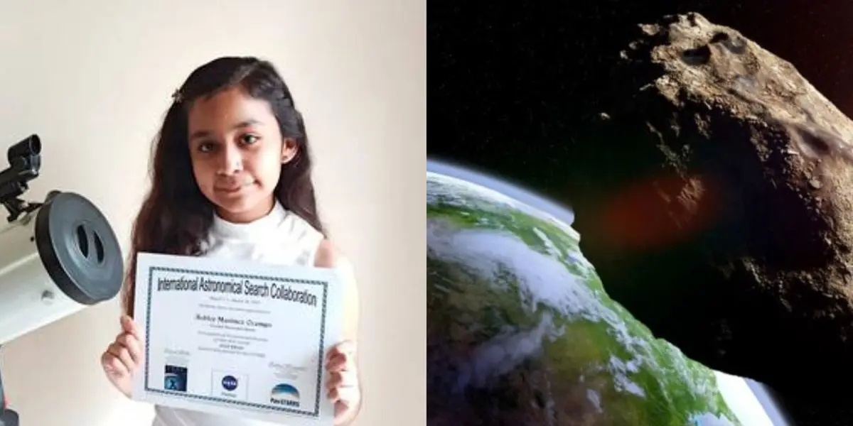 La morelense encontró un asteroide con ayuda de un software mientras participaba en un programa patrocinado por la NASA