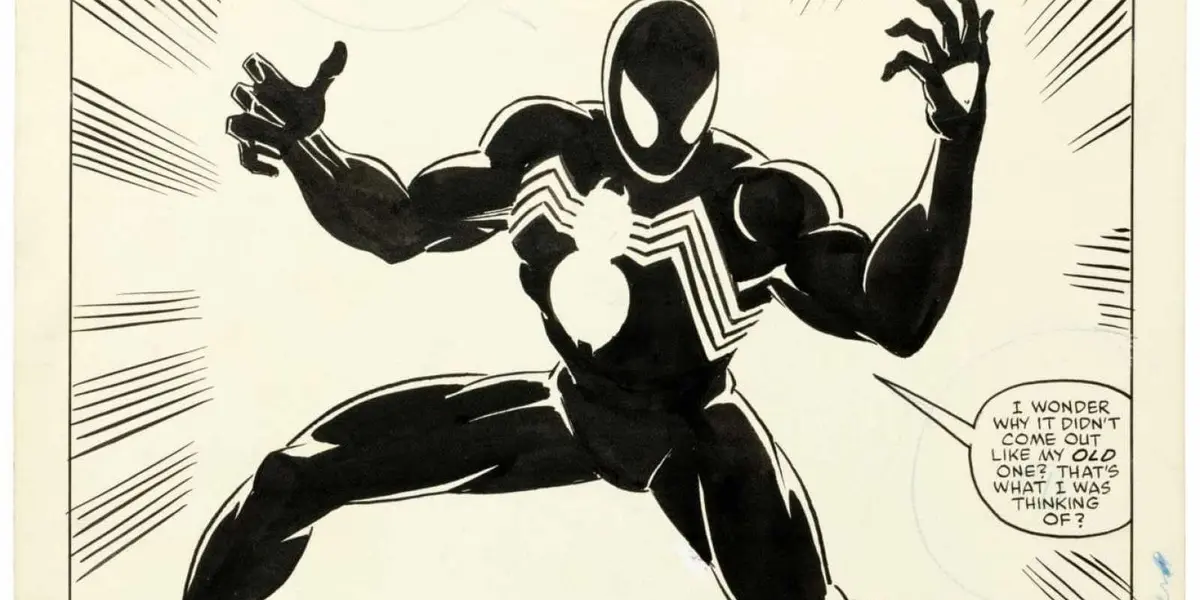 La página número 25 del número 8 del cómic "Guerras secretas", en el que "Spiderman" aparece vestido con un traje negro por primer vez, será adjudicada por 3,36 millones de dólares.