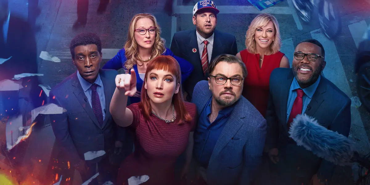 La película protagonizada por Leonardo DiCaprio y Jennifer Lawrence, Meryl Streep, Cate Blanchett y Timothée Chalamet, narra la historia de un dúo de científicos que están tratando de impedir la caída de un asteroide al planeta Tierra.