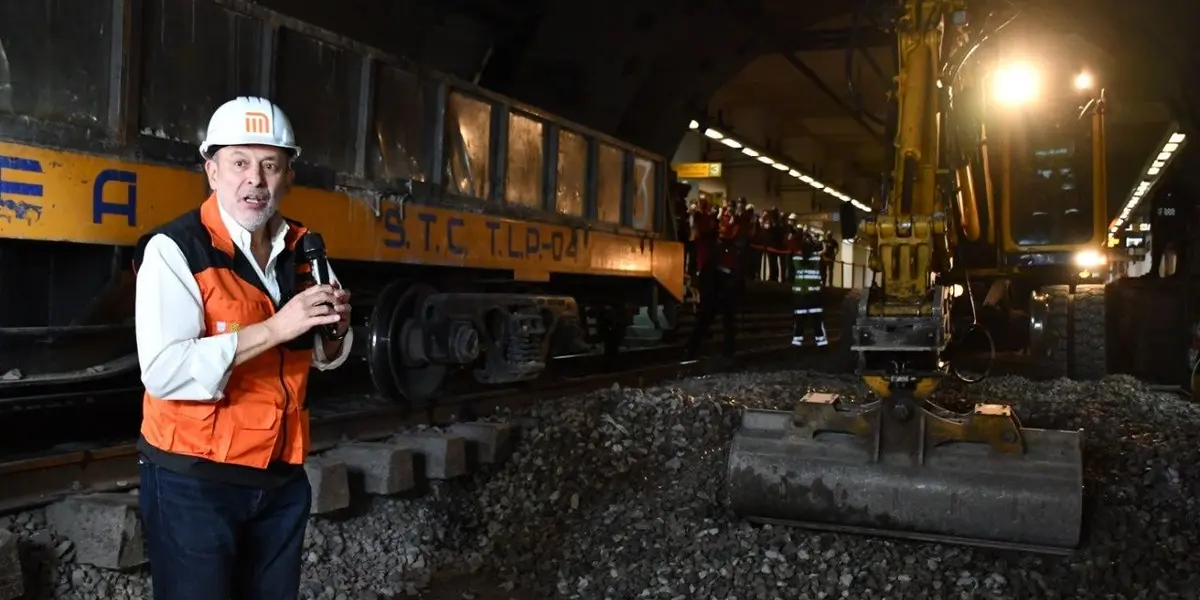 La rehabilitación de las siete curvas que están en el tramo subterráneo de la Línea 12 concluirá en noviembre de este año.