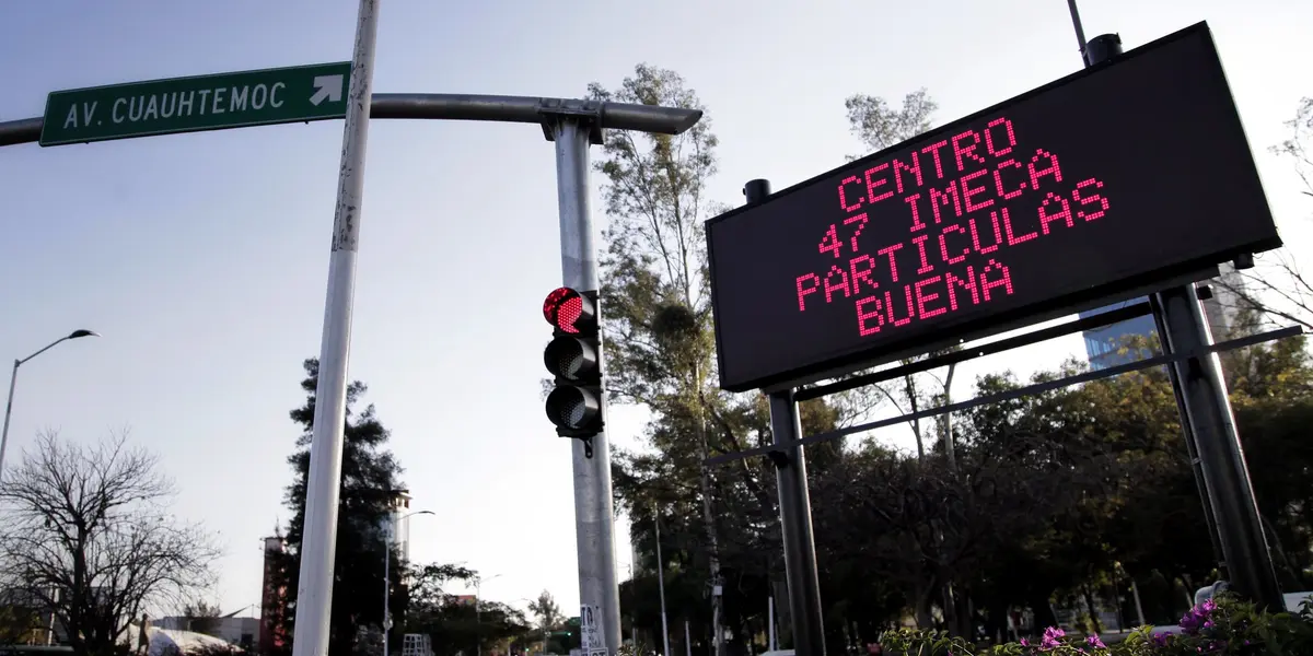 la Secretaría de Medio Ambiente y Desarrollo Territorial (Semadet) activó dos contingencias atmosféricas: en Santa Fe, que presentó 150 Imeca de PM10, y en Las Pintas, con 163.