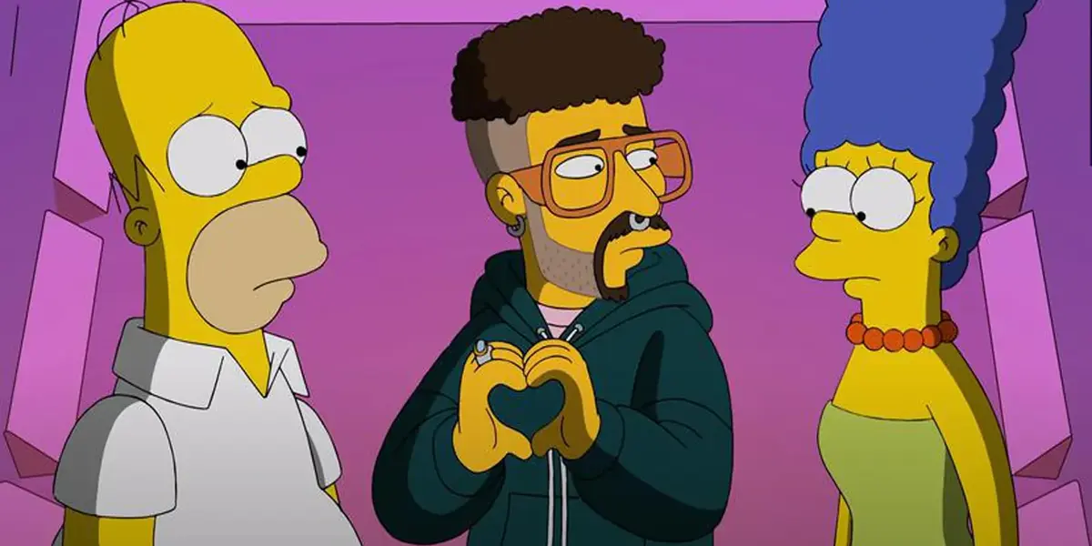 La secuencia cuenta con la canción de Bad Bunny de fondo, así como apariciones del cantante.