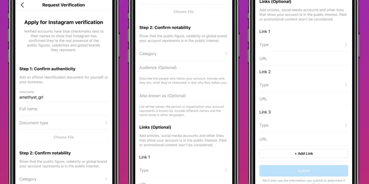 La verificación de perfiles es una acción que realizan las principales redes sociales para autenticar la autenticidad de las cuentas.