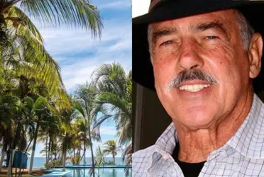 La vida de Andrés García en su lujosa mansión en Acapulco, tras declarar su mal estado de salud.  