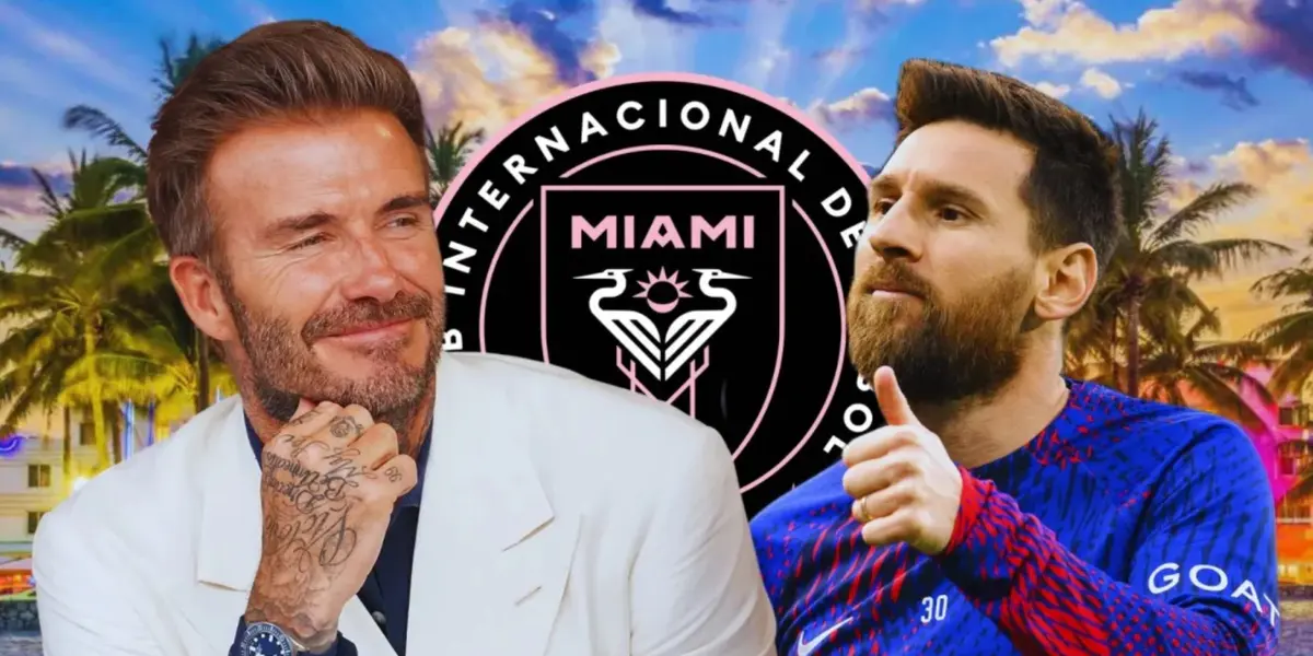 Lionel Messi aceptó la oferta de David Beckham para poder cumplir su sueño