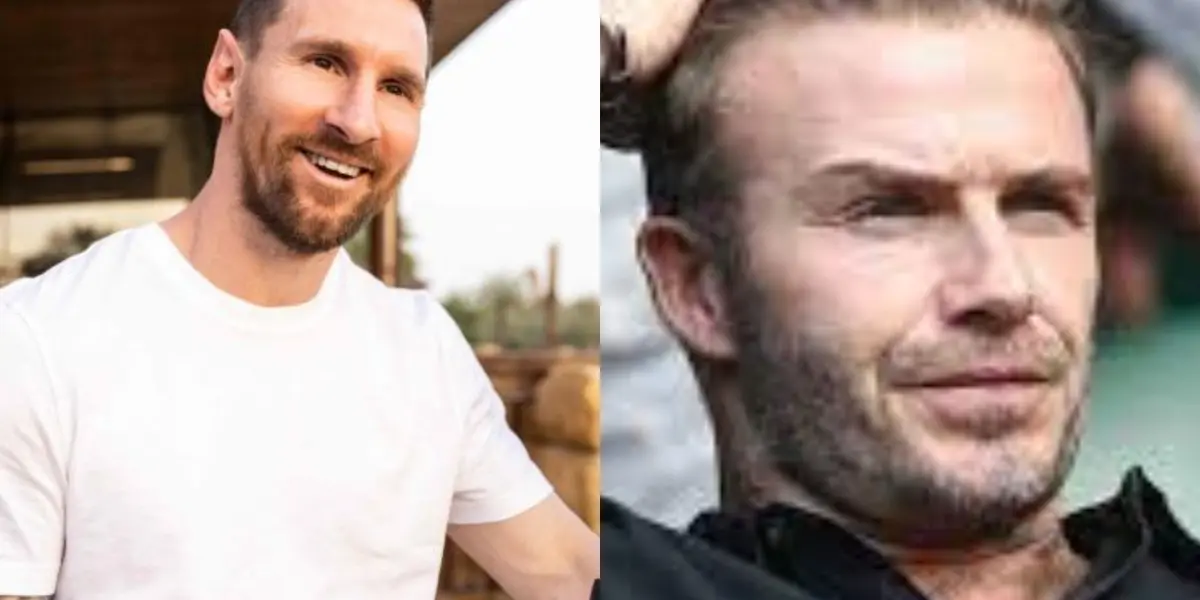 Lionel Messi habría traicionado a David Beckham al ocultarle este millonario acuerdo en Arabia