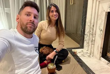 Lionel Messi tiene una mala costumbre y se la está inculcando a sus hijos