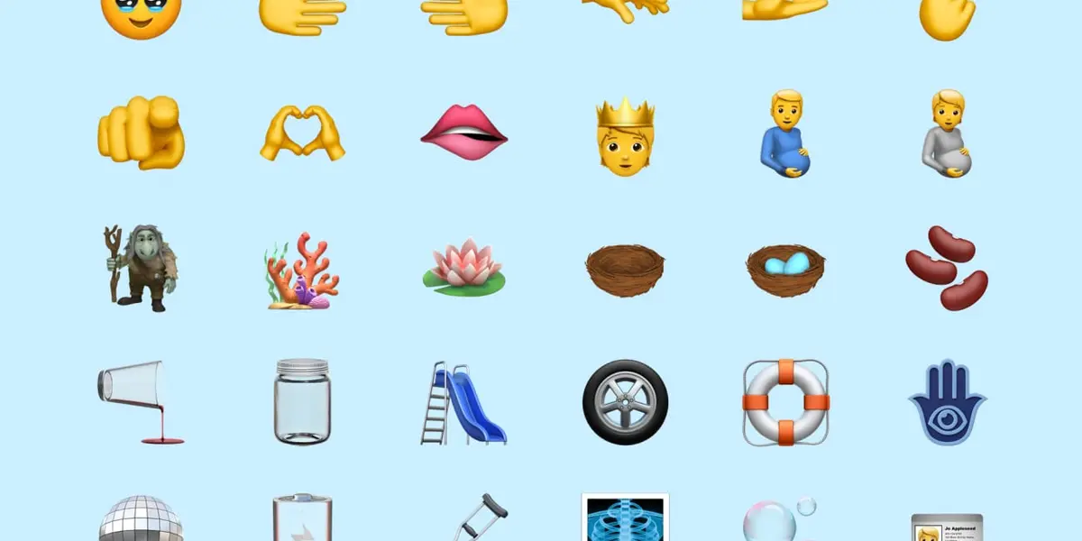Los clásicos emojis, que expresan diferentes sentimientos, tendrán más variedad al introducir emocionarse de felicidad, avergonzarse, aceptar la orden de un superior, y apretones de manos multirraciales.