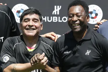 Maradona hizo enfurecer a Pelé durante uno de sus viajes y fue por esta razón