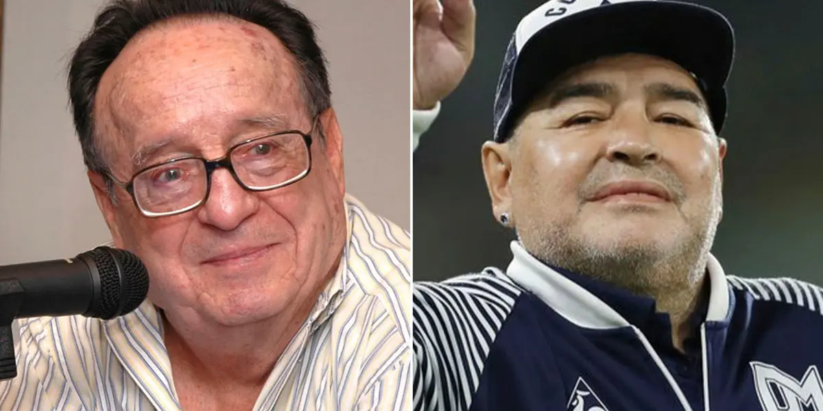 Maradona tuvo un detalle con Chespirito homenajeándolo de esta forma
