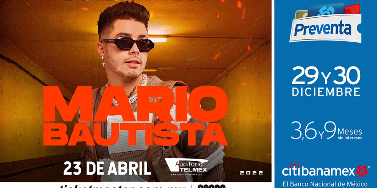 Mario Bautista se ha caracterizado por ser un artista que busca dejar un mensaje con su música y tocar los corazones de sus fans con melodías pegajosas y letras que llegan al corazón.