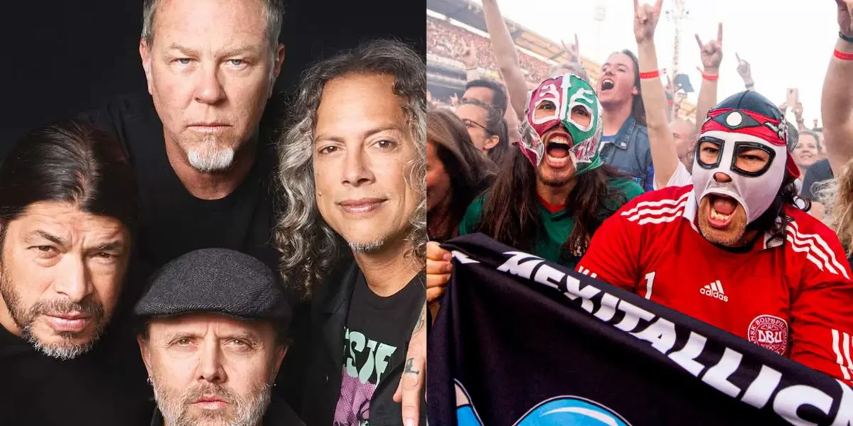 Metallica rinde homenaje a la música mexicana y al rock del país (Fuente: Dónde ir)