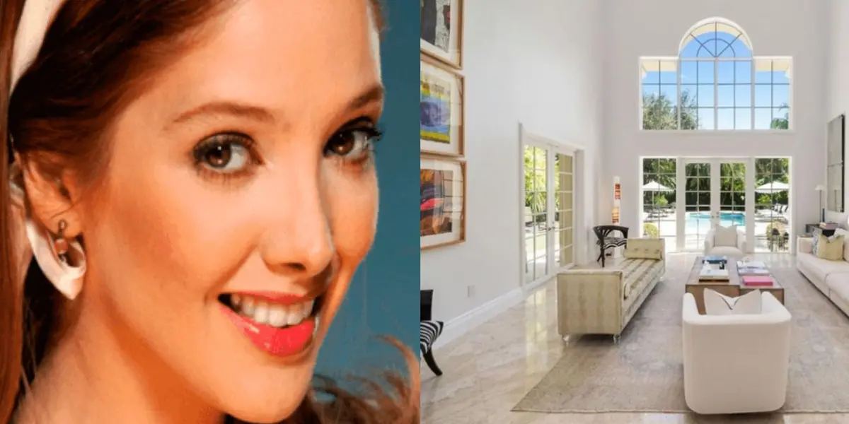 Mira la sorprendente casa en donde ahora vive una de las actrices más populares, Adela Noriega.