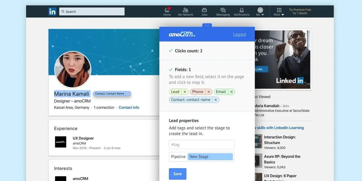 Muchas personas creen que los casos de phising solo se pueden dar a través de un email que suplanta identidad y de enlaces maliciosos, pero esto no es así. Esto se ha sofisticado y también nos encontramos con casos de phising en LinkedIn”.