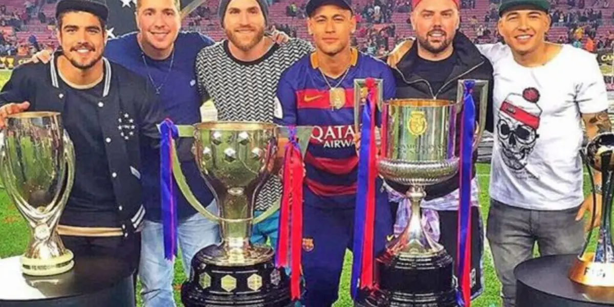 Neymar Jr apoya a sus amigos y les paga por disfrutar de su estilo de vida