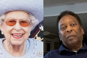 Pelé recibió un detalle de la Reina Isabel II a su visita a territorios cariocas
