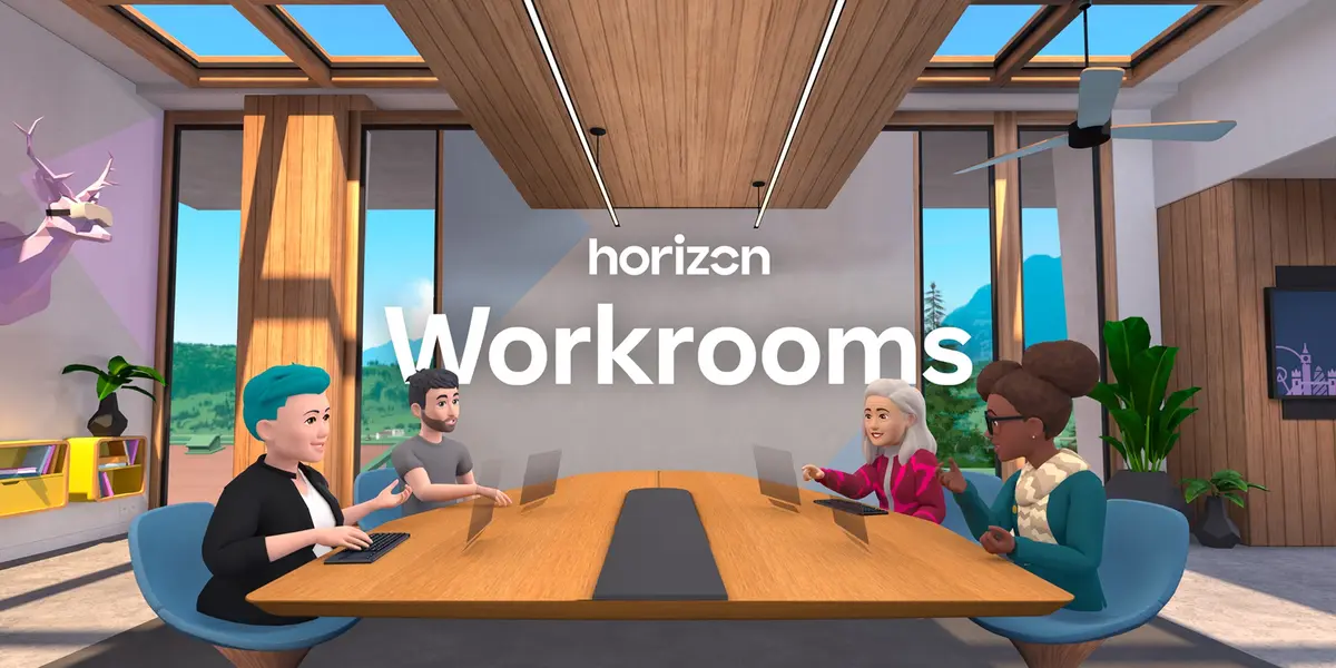 Se trata de Horizon Workrooms, una app que permite conectar por realidad virtual a los trabajadores para que puedan estar en la misma sala. 
