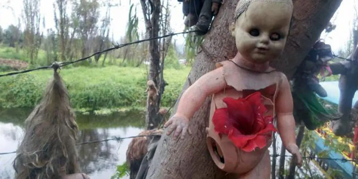 La perturbadora historia que esconde la 'isla de las muñecas' en México