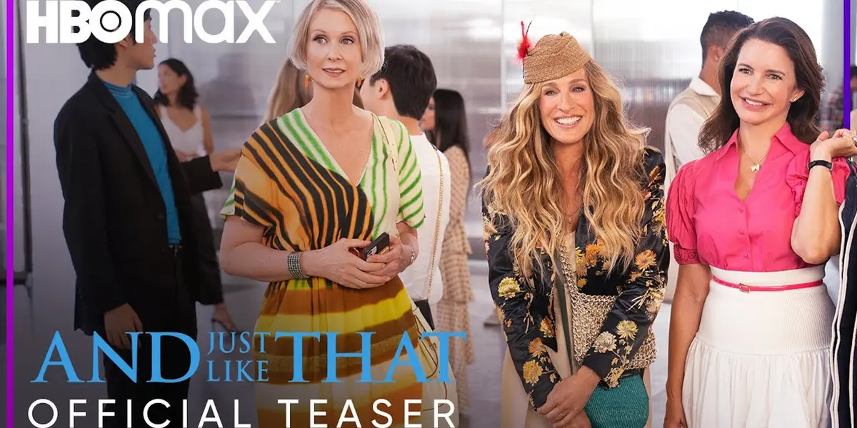 Se trata del nuevo tráiler en el que confirma de manera oficial el reboot de la serie que protagonizó junto a Kim Cattrall, Cynthia Nixon y Kristin Davis.