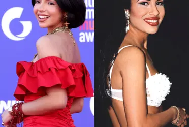 Los icónicos vestuarios de Selena Quintanilla que Ángela Aguilar ha plagiado