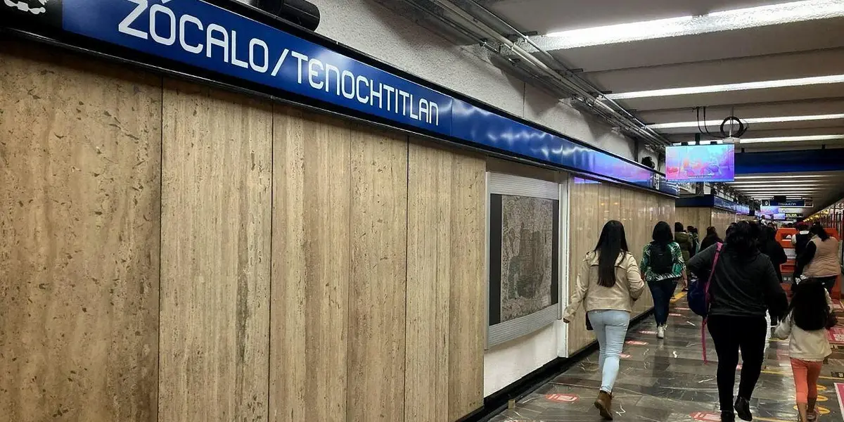 Sin dar más información, el Metro dio a conocer que hoy por la tarde fue suspendido el servicio en la estación, por lo que recomendó tomar previsiones.