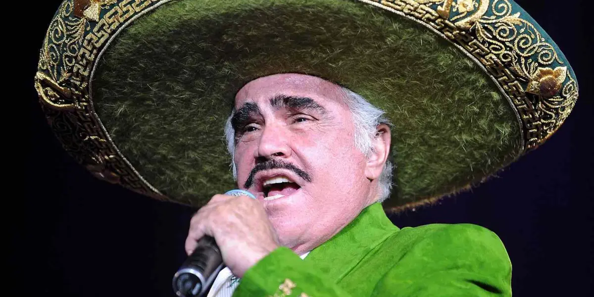 Vicente Fernández con 34 películas únicamente sólo apareció en una telenovela