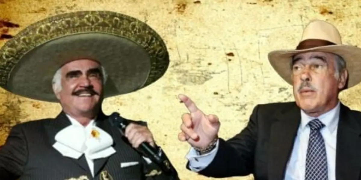 Vicente Fernández fue detallista con Andrés García y pocos lo saben