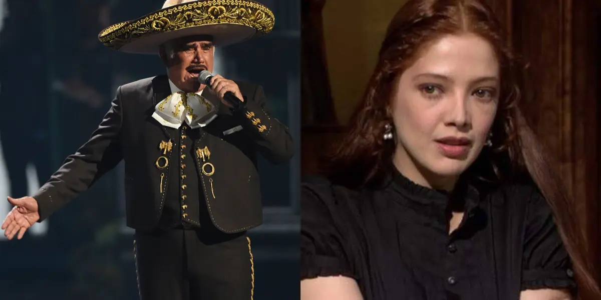 Vicente Fernández puso nerviosa a Adela Noriega con una de sus canciones