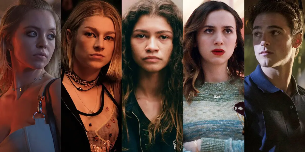 Zendaya la protagonista, quien fue la ganadora más joven del Emmy a la Mejor Actriz de Serie Dramática por su interpretación de Rue.