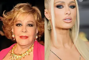 Conoce cual es el lazo que une a Silvia Pinal con Paris Hilton
