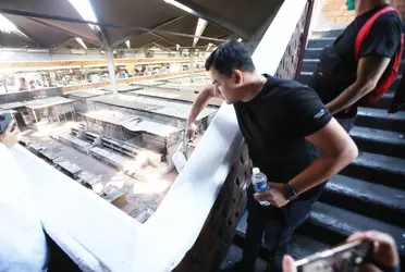 El mercado también conocido como San Juan de Dios estuvo cerrado desde del jueves pasado debido al incendio que se suscitó en estas instalaciones.