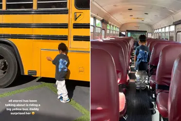 El rapero quiso sorprender a su pequeña hija y para ello escogió un regalo poco usual pero muy costoso. 