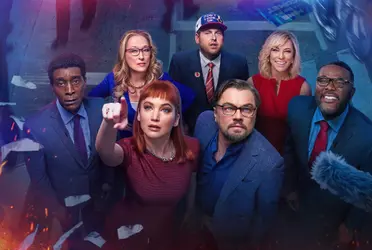 La película protagonizada por Leonardo DiCaprio y Jennifer Lawrence, Meryl Streep, Cate Blanchett y Timothée Chalamet, narra la historia de un dúo de científicos que están tratando de impedir la caída de un asteroide al planeta Tierra.