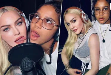 La persona con la que ha protagonizado la intensa escena ha sido la rapera Tokischa. Madonna le invitó a interpretar un remix de la canción de 2005 'Hung Up' y las cantantes sorprendieron a todos con un sugerente baile en el que la rapera incluso se arrodilló e hizo un sensual gesto sacando la lengua.  