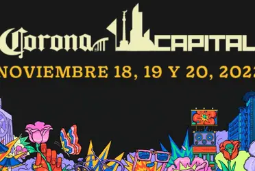 Las fechas son 18, 19 y 20 de noviembre de 2022 en la curva 4 del Autódromo Hermanos Rodríguez. Por primera vez, el cartel se extiende hasta los tres días de festival. 