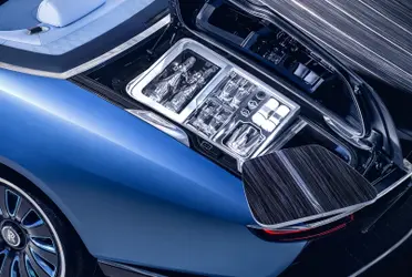 Se trata del exclusivo diseño de Boat Tail y es uno de los automóviles más exclusivos del año. Son pocos los que conocen su precio.