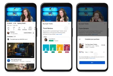 YouTube decidió recientemente sorprender a los creadores de contenido con ‘Super Thanks’
